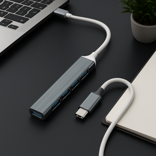Hub USB-C 4 Ports 3.0 Haute Vitesse
